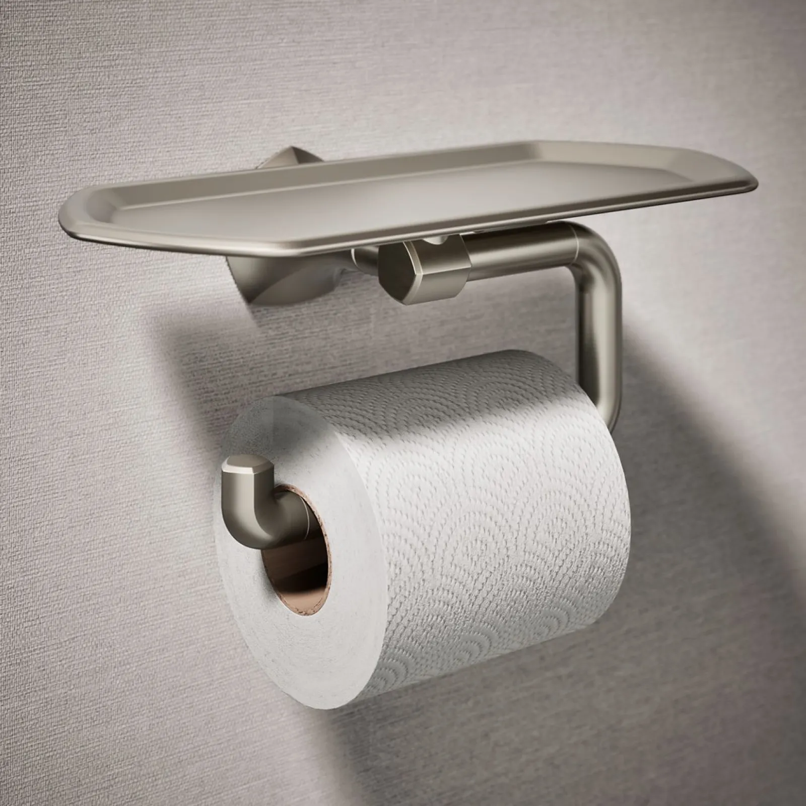 Toilet paper holder with tray^Kohler Discount
