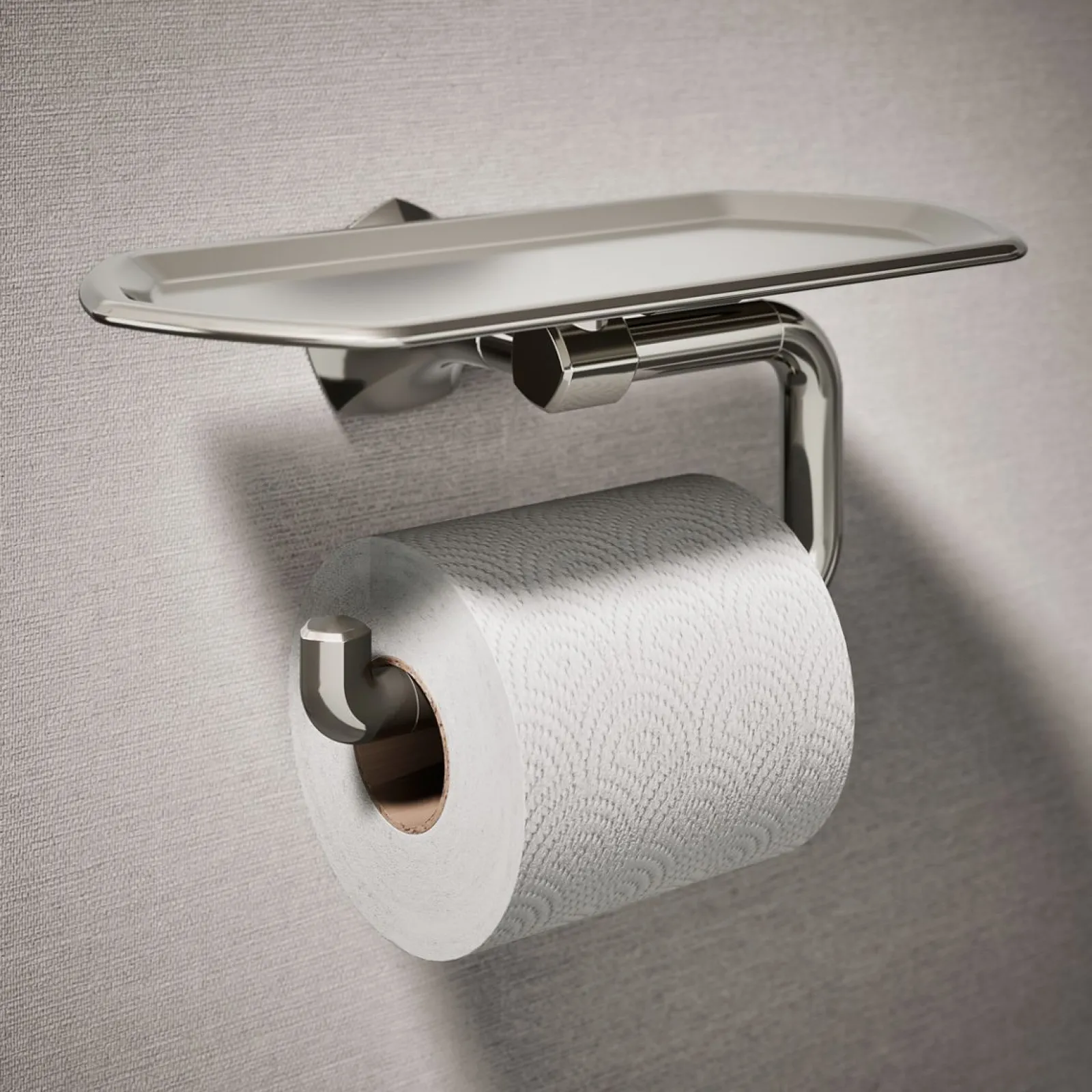 Toilet paper holder with tray^Kohler Discount