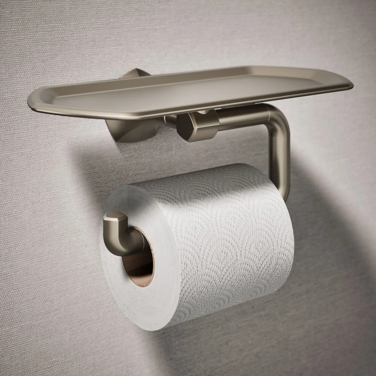 Toilet paper holder with tray^Kohler Discount