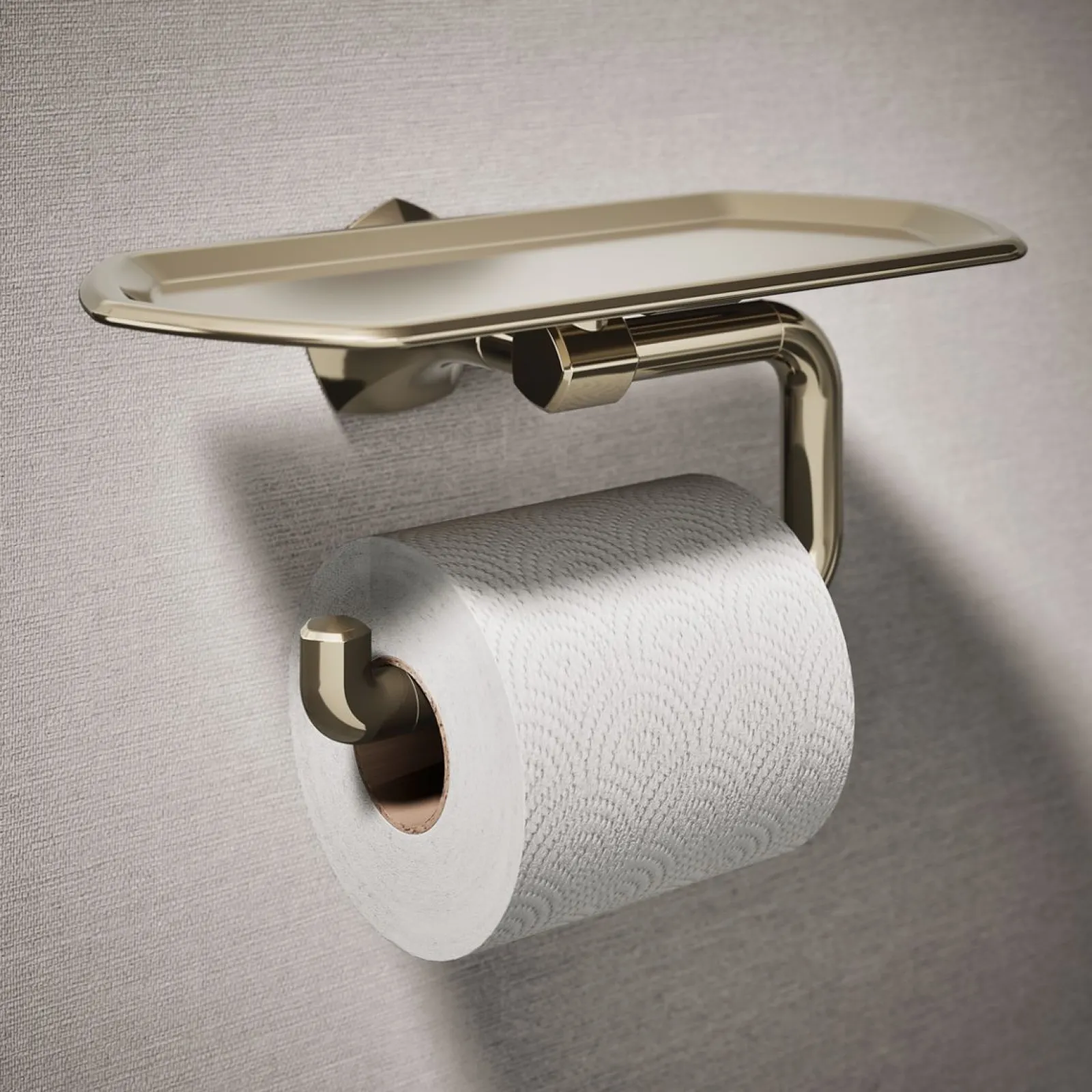 Toilet paper holder with tray^Kohler Discount