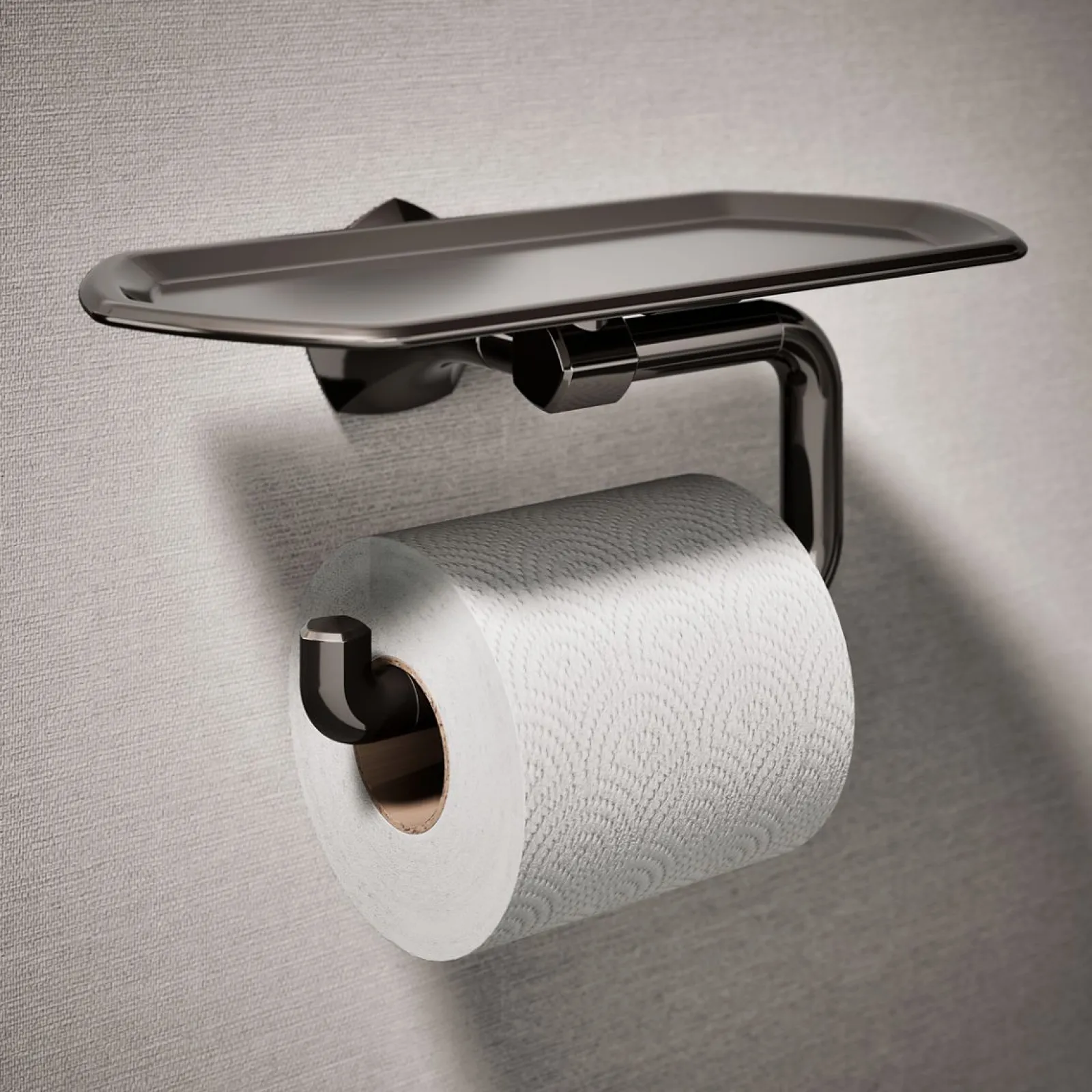 Toilet paper holder with tray^Kohler Discount