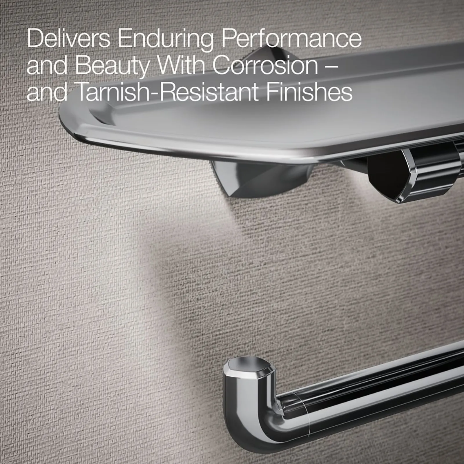 Toilet paper holder with tray^Kohler Discount