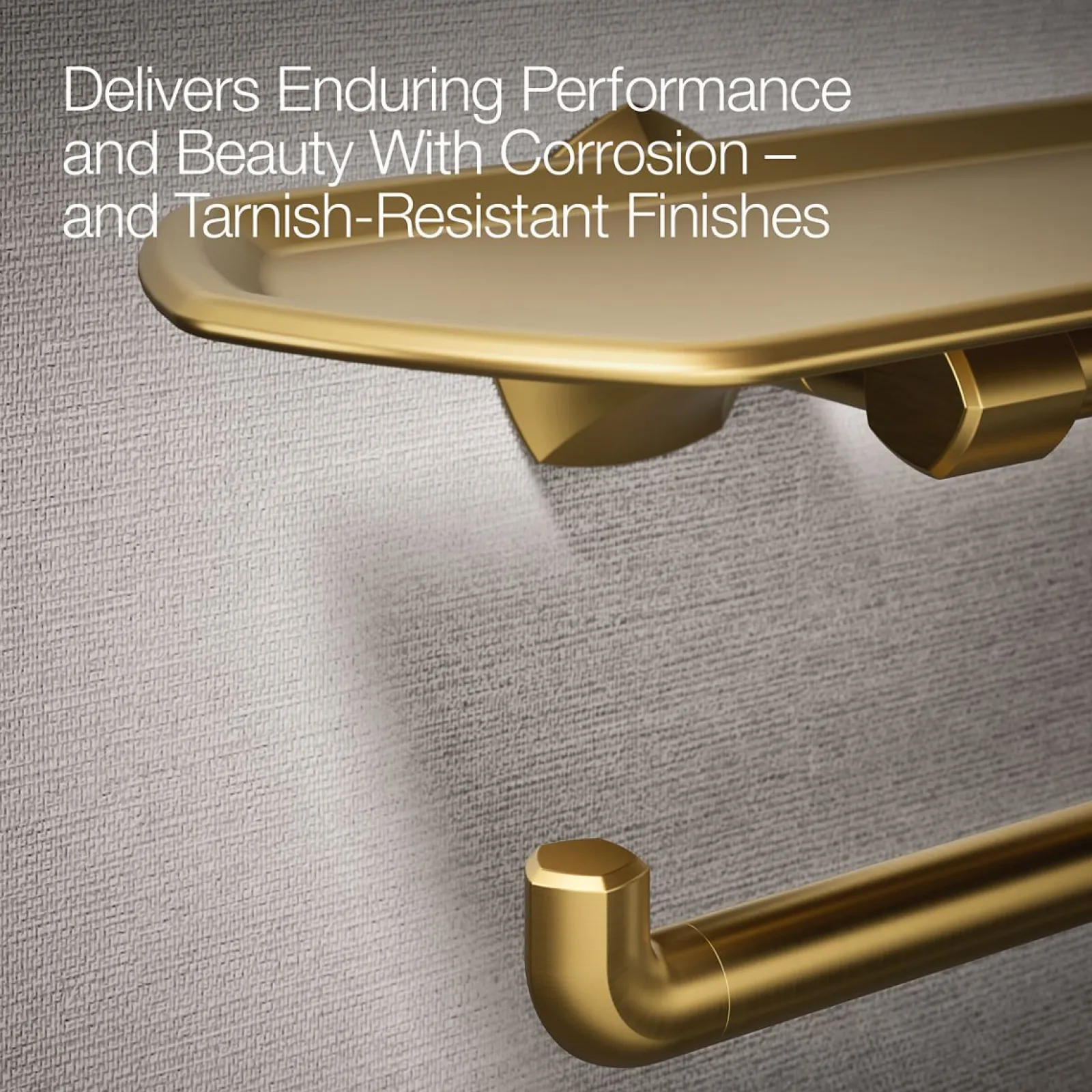 Toilet paper holder with tray^Kohler Discount
