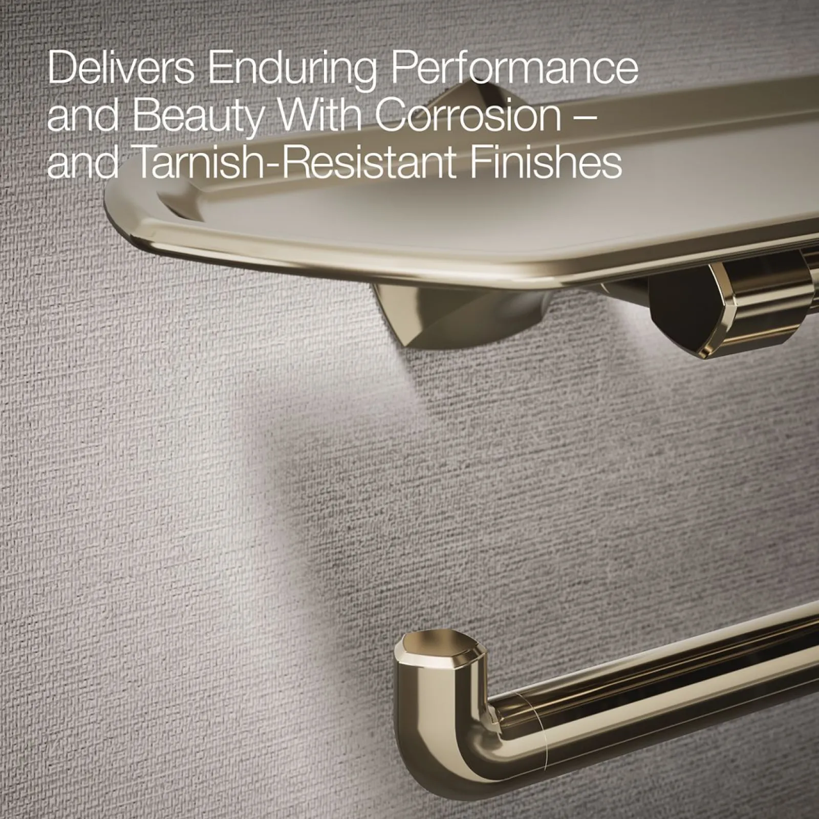 Toilet paper holder with tray^Kohler Discount