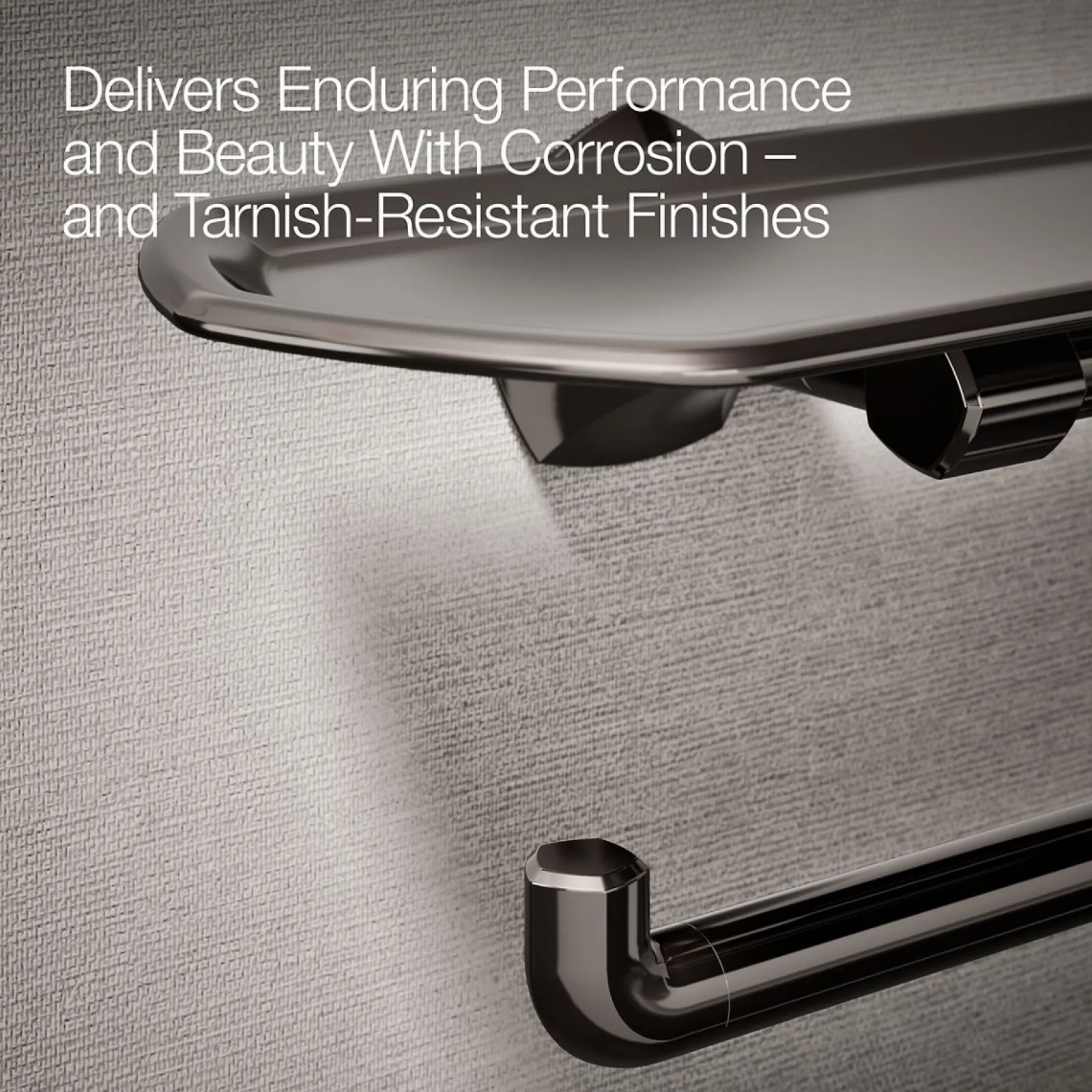Toilet paper holder with tray^Kohler Discount