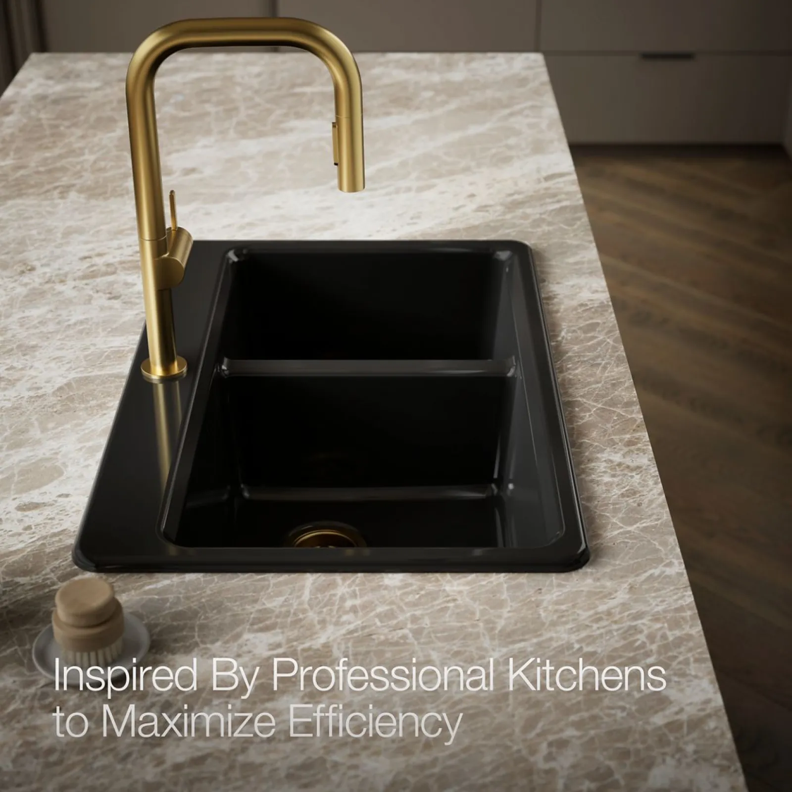 33" top-mount double-bowl kitchen sink^Kohler Online
