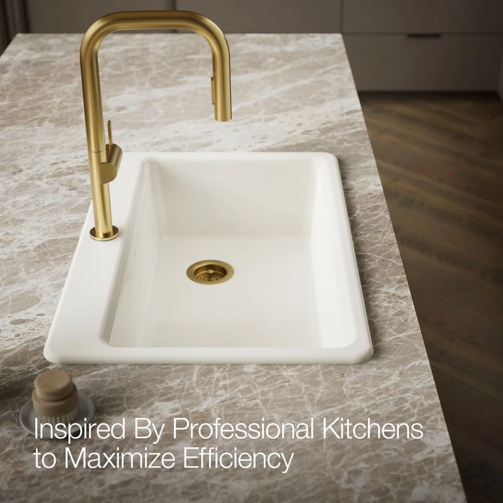 33" top-mount single-bowl kitchen sink^Kohler New