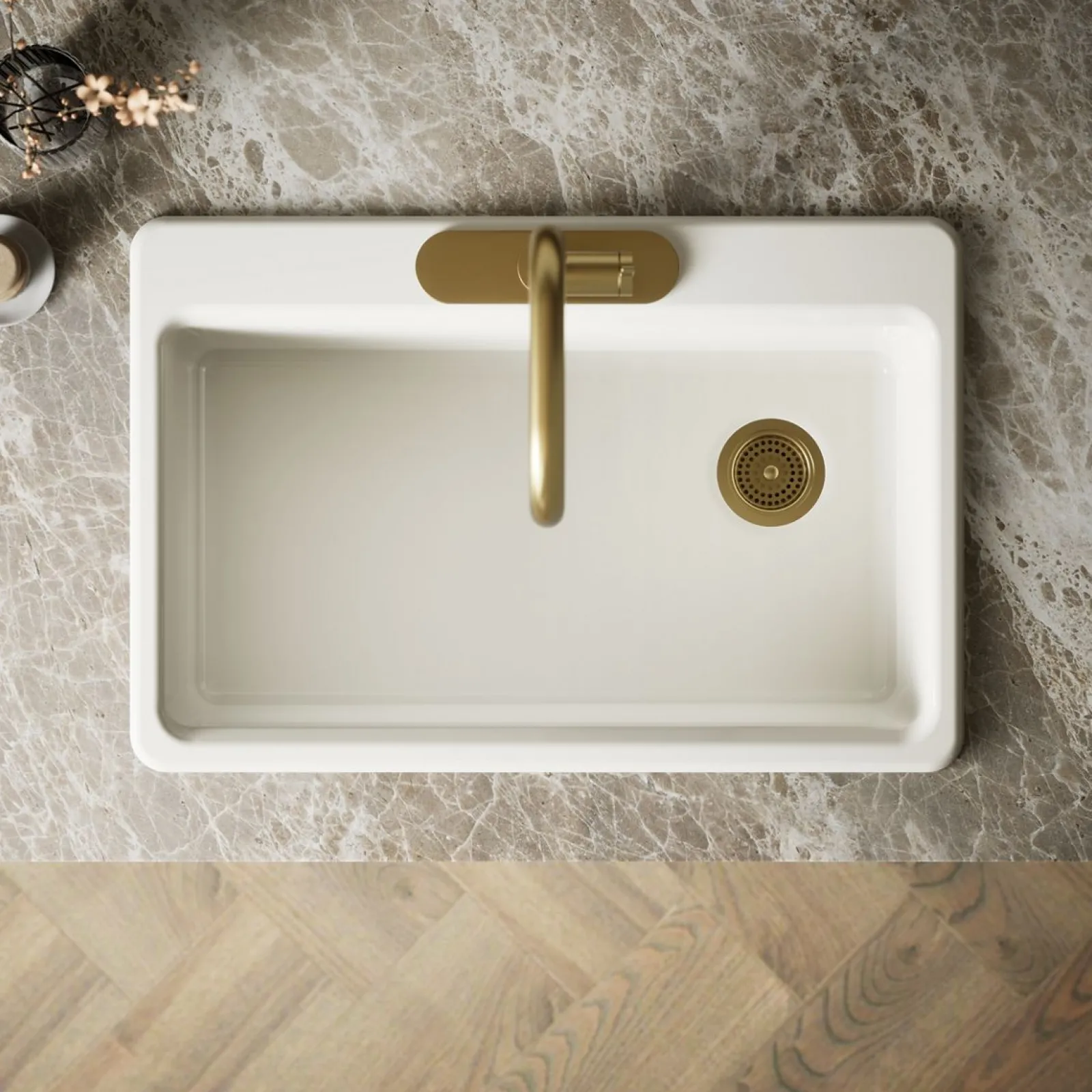 33" top-mount single-bowl kitchen sink^Kohler