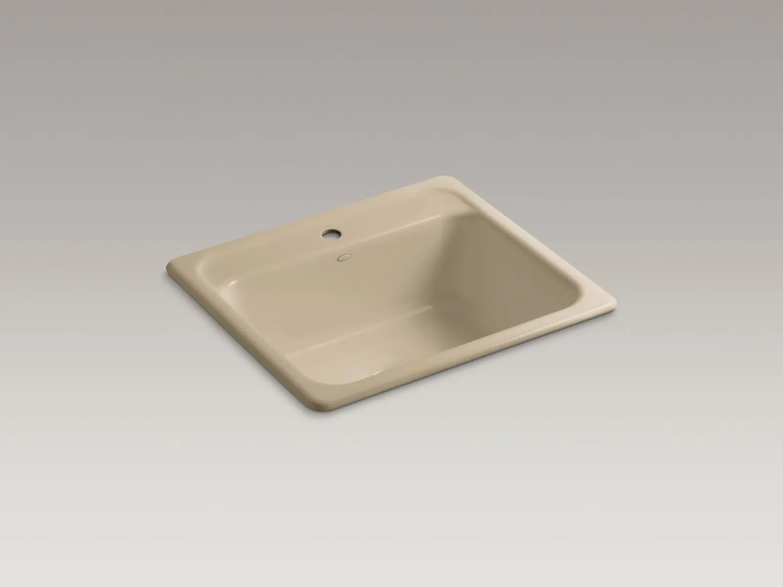 25" top-mount single-bowl kitchen sink^Kohler Best