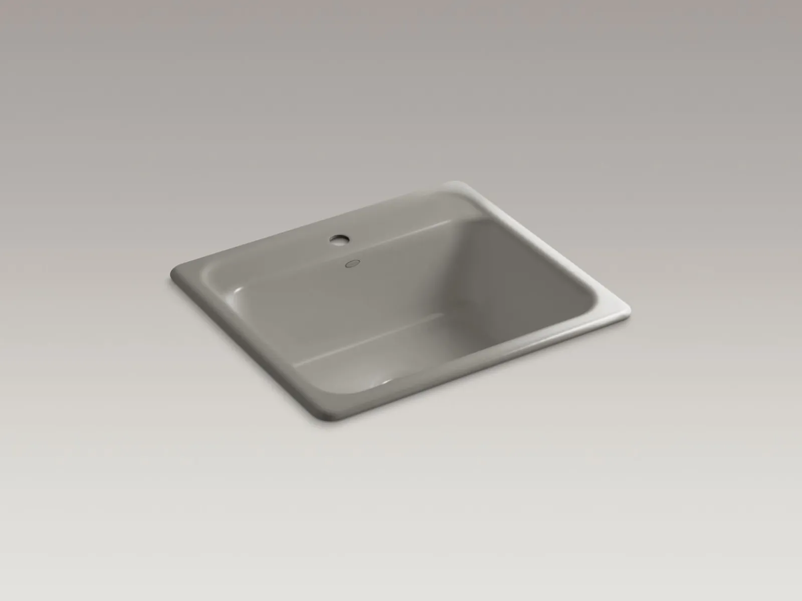 25" top-mount single-bowl kitchen sink^Kohler Best