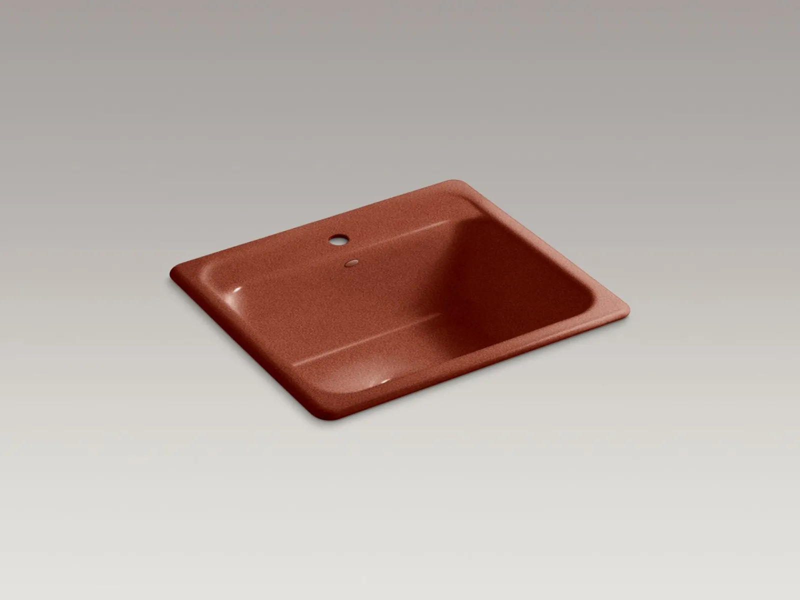 25" top-mount single-bowl kitchen sink^Kohler Best