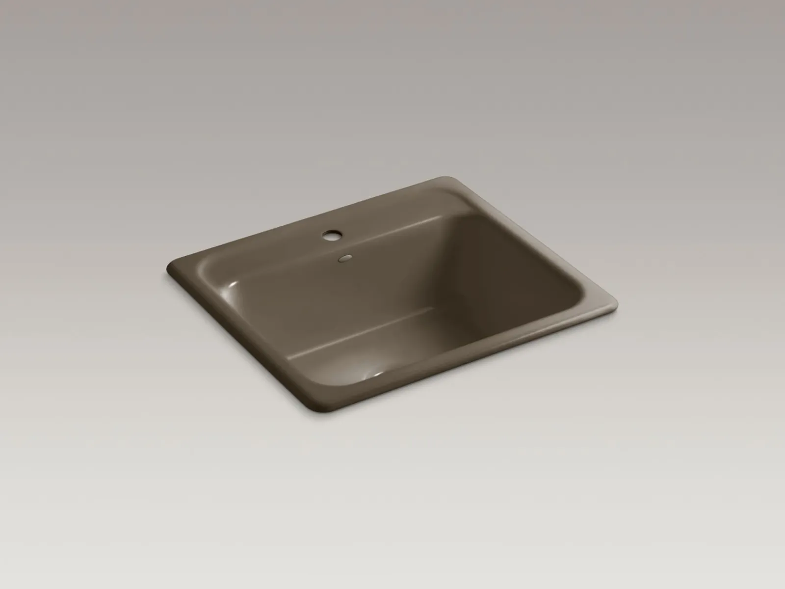 25" top-mount single-bowl kitchen sink^Kohler Best