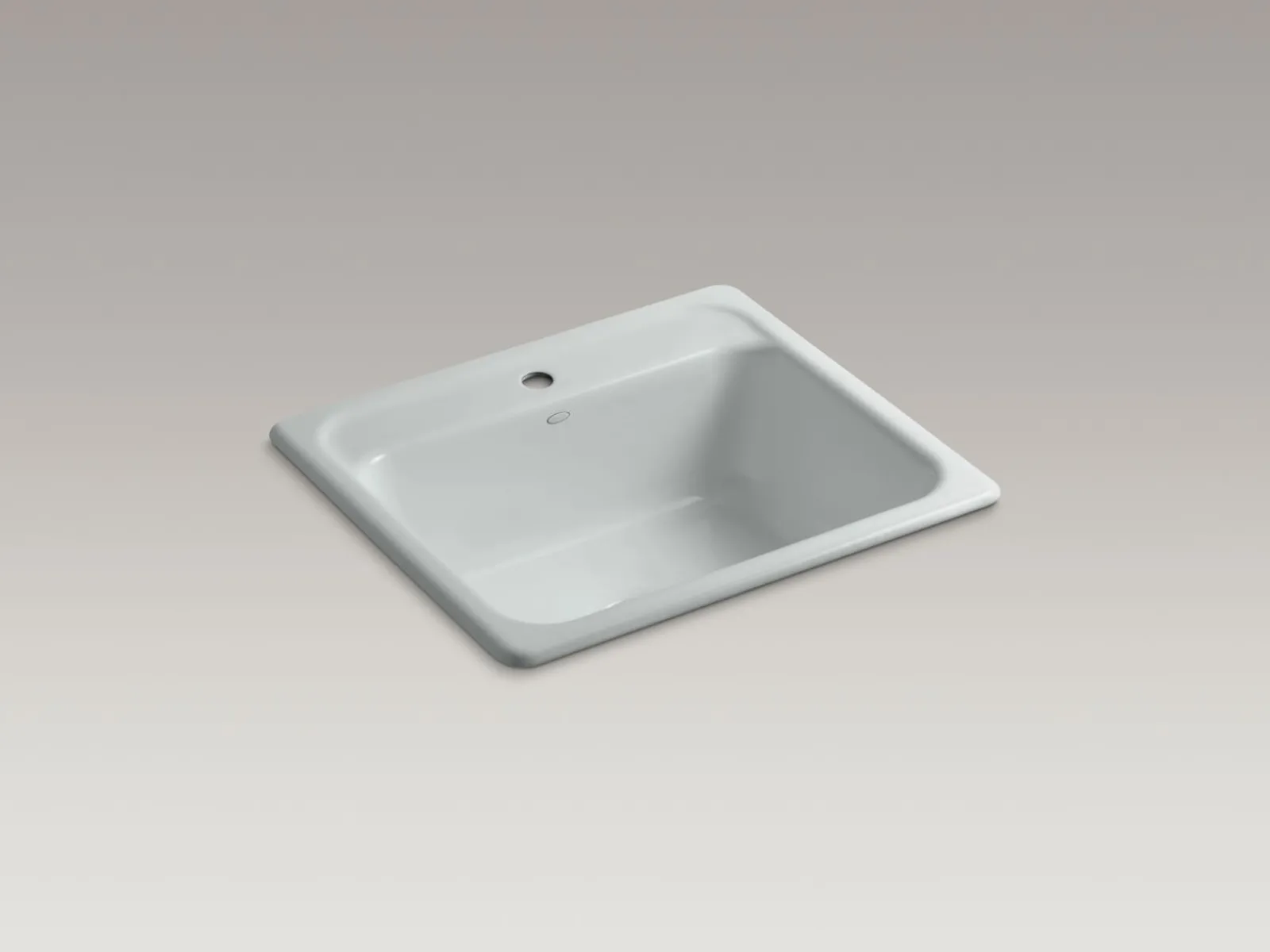 25" top-mount single-bowl kitchen sink^Kohler Best
