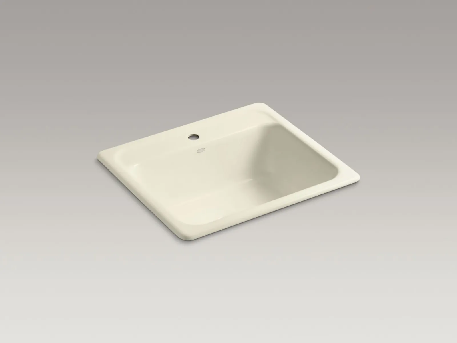 25" top-mount single-bowl kitchen sink^Kohler Best