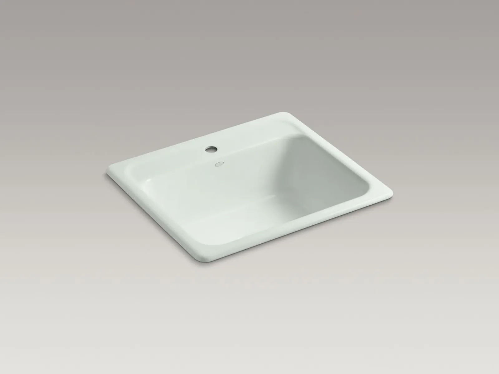25" top-mount single-bowl kitchen sink^Kohler Best
