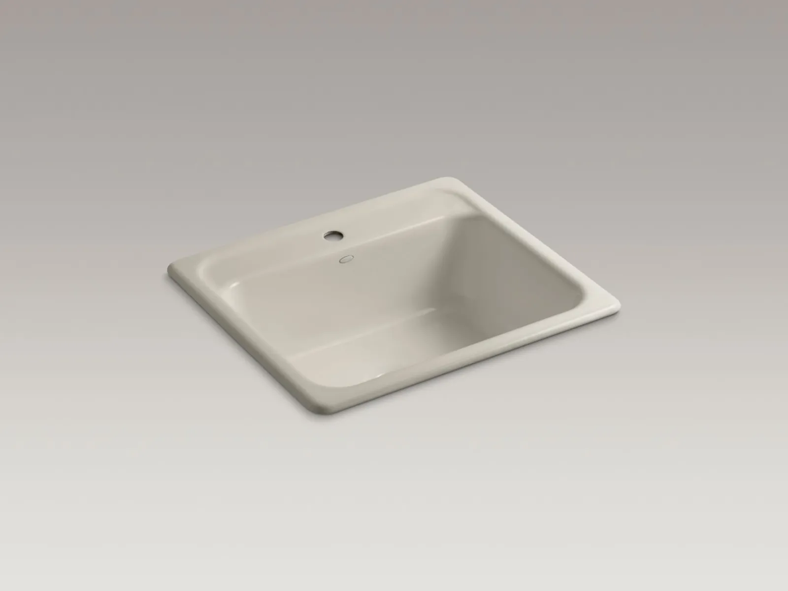 25" top-mount single-bowl kitchen sink^Kohler Best