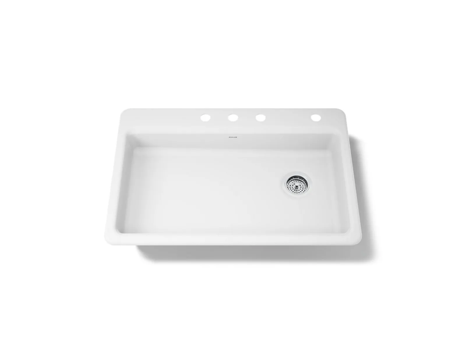 33" top-mount single-bowl kitchen sink^Kohler Online