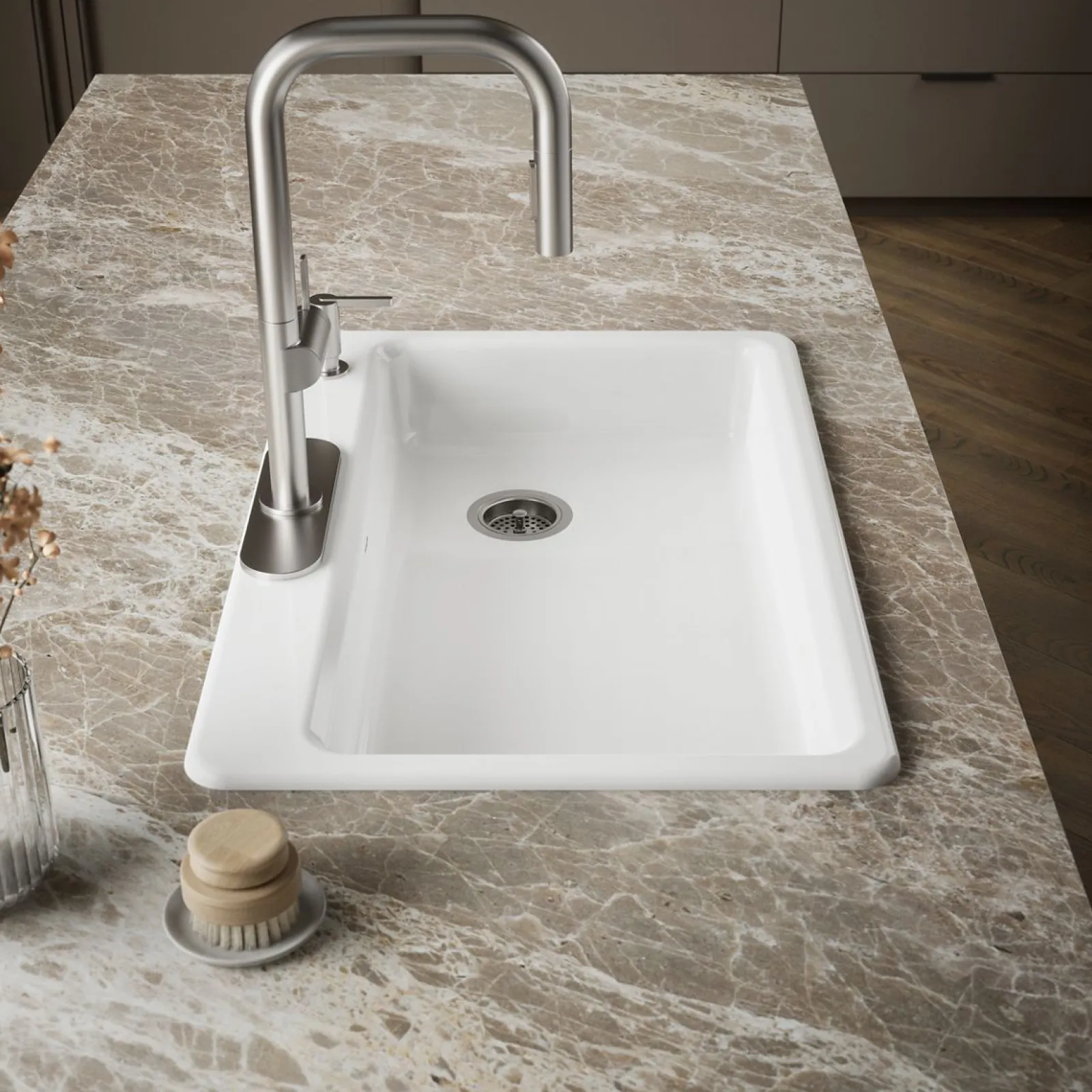 33" top-mount single-bowl kitchen sink^Kohler Online