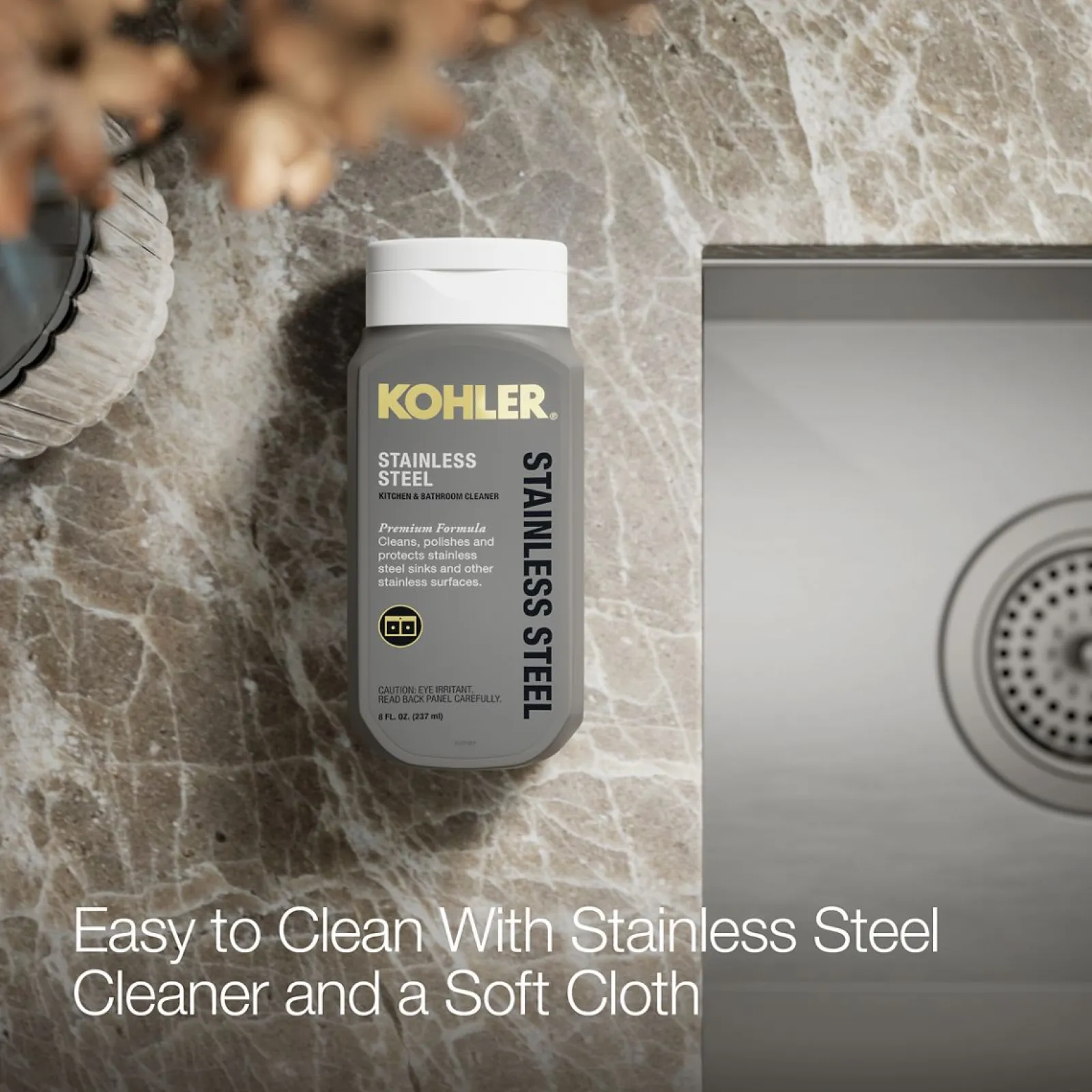 15" top-/undermount bar sink^Kohler