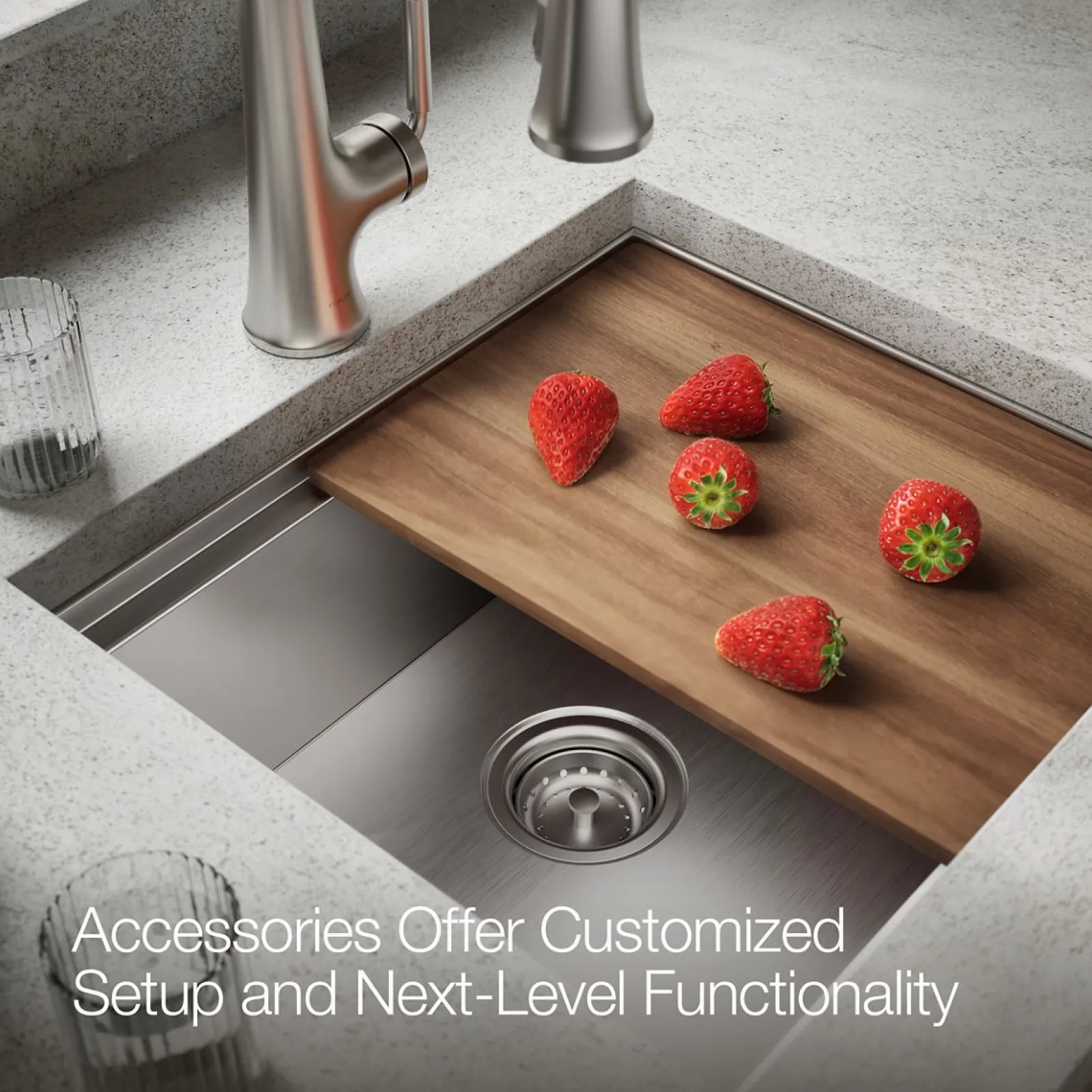 20-1/2" top-/under-mount single-bowl bar sink^Kohler Outlet