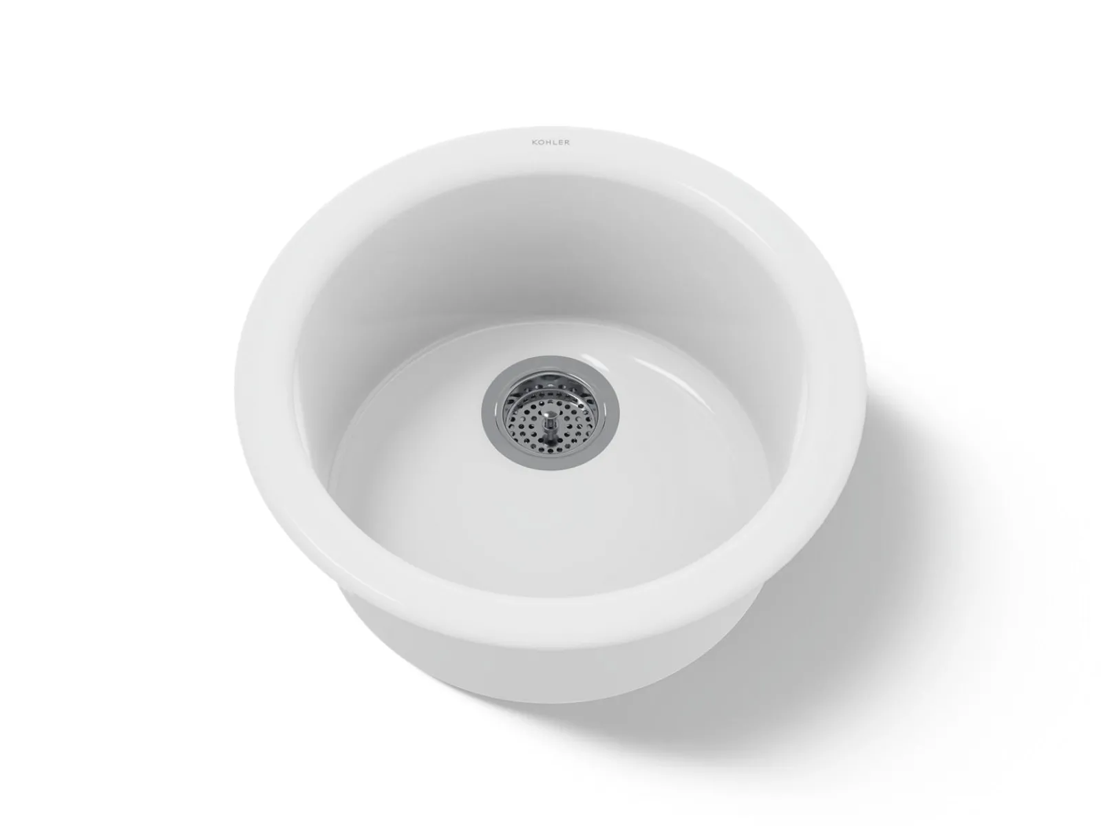 18-1/2" top-/undermount single-bowl bar sink^Kohler New