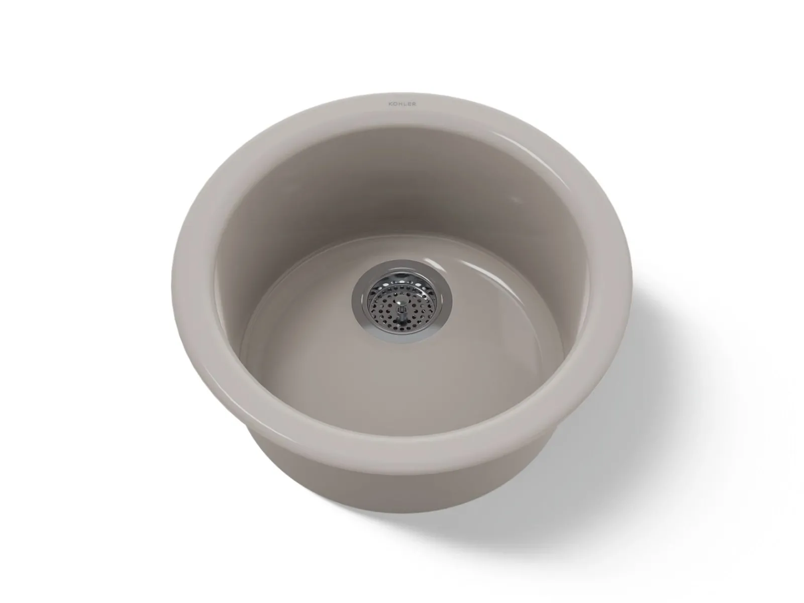 18-1/2" top-/undermount single-bowl bar sink^Kohler New