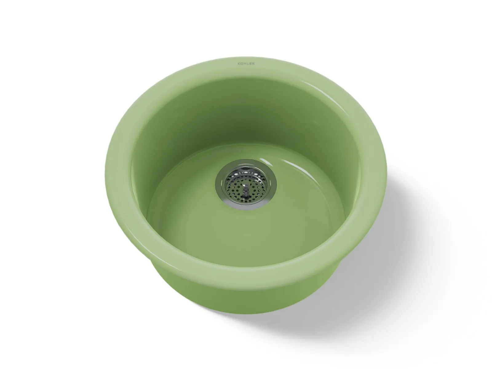 18-1/2" top-/undermount single-bowl bar sink^Kohler New