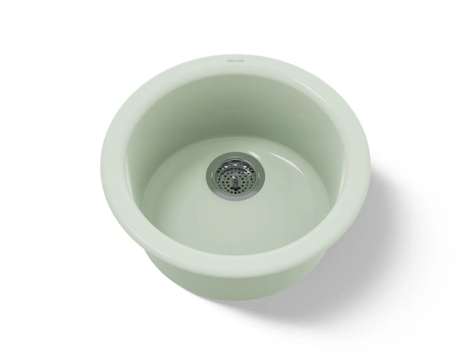 18-1/2" top-/undermount single-bowl bar sink^Kohler New