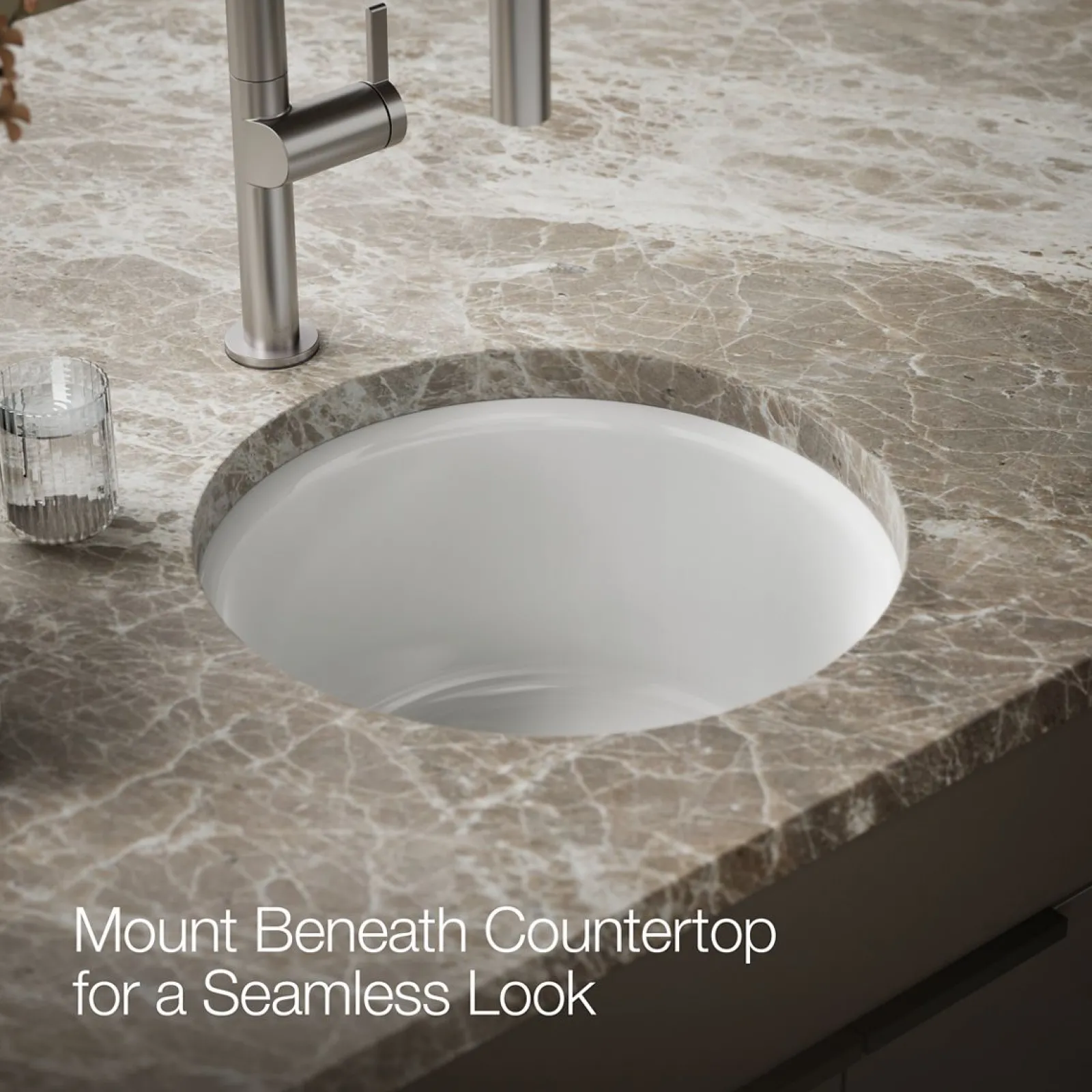 18-1/2" top-/undermount single-bowl bar sink^Kohler New