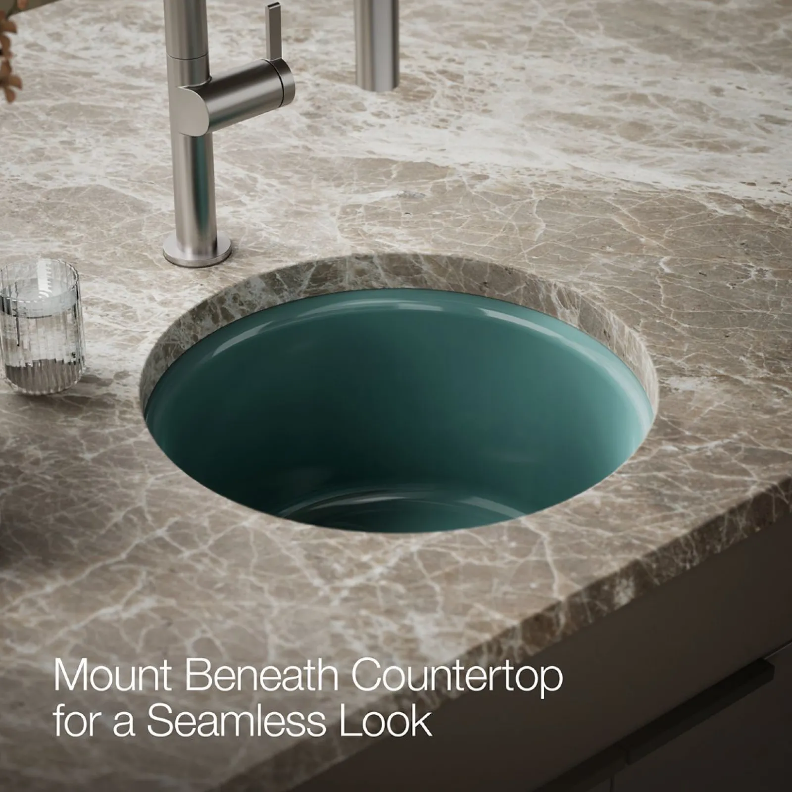18-1/2" top-/undermount single-bowl bar sink^Kohler New