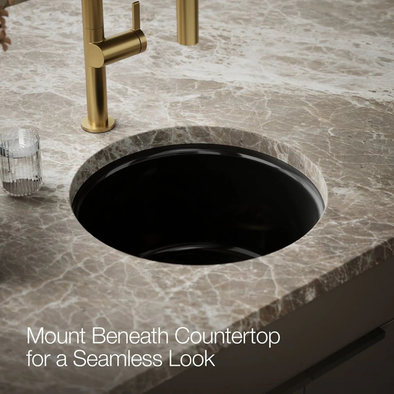 18-1/2" top-/undermount single-bowl bar sink^Kohler New