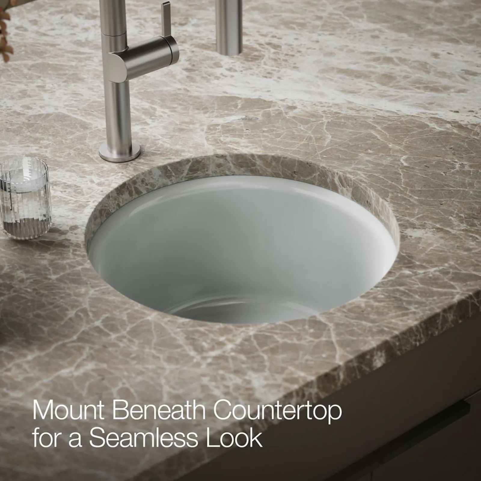 18-1/2" top-/undermount single-bowl bar sink^Kohler New