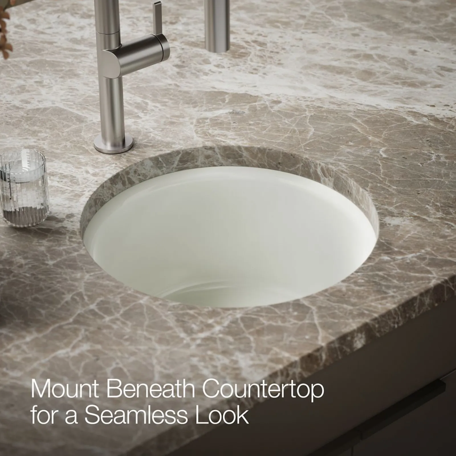 18-1/2" top-/undermount single-bowl bar sink^Kohler New