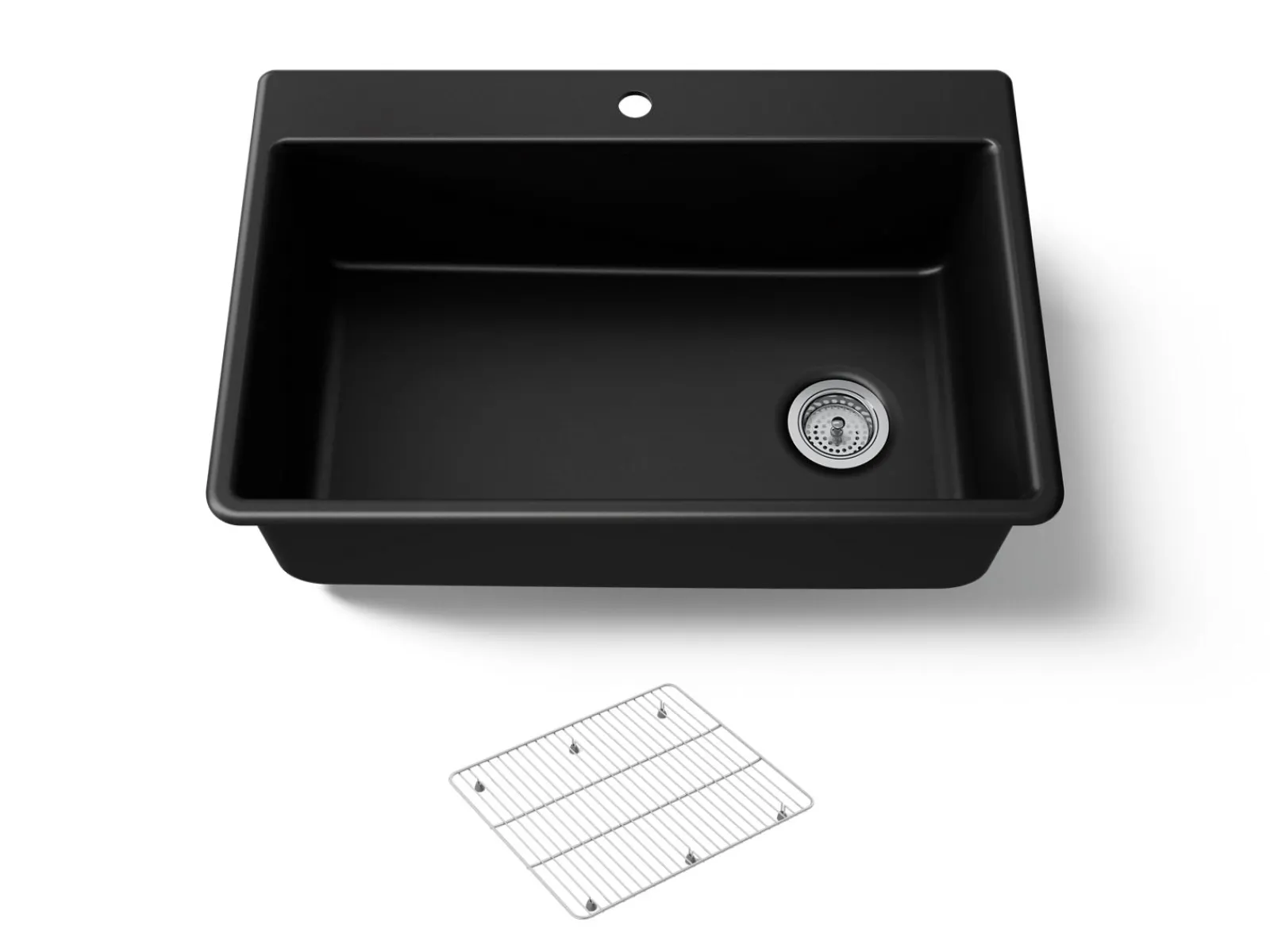 33" top-/undermount single-bowl kitchen sink^Kohler Sale