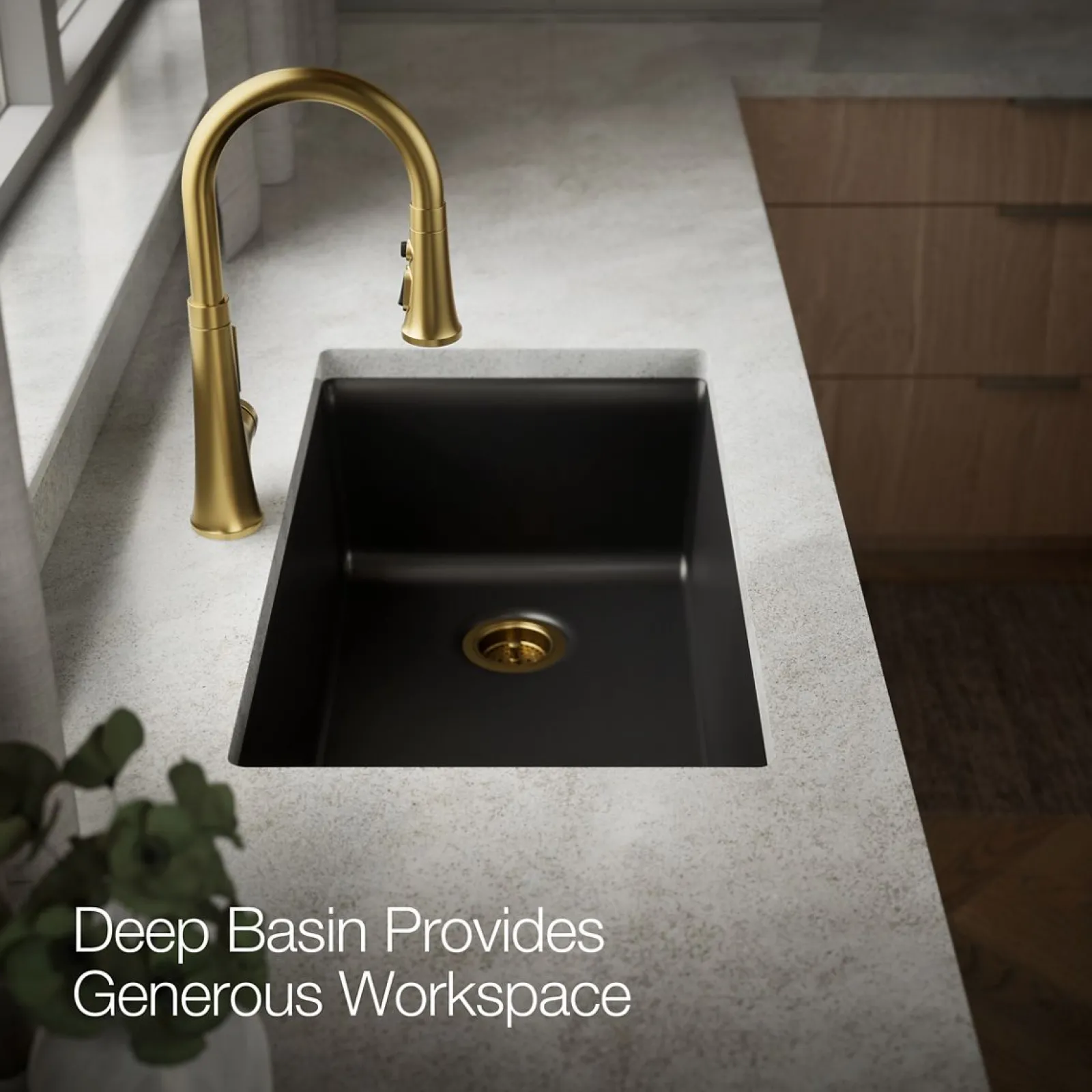 33" top-/undermount single-bowl kitchen sink^Kohler Sale