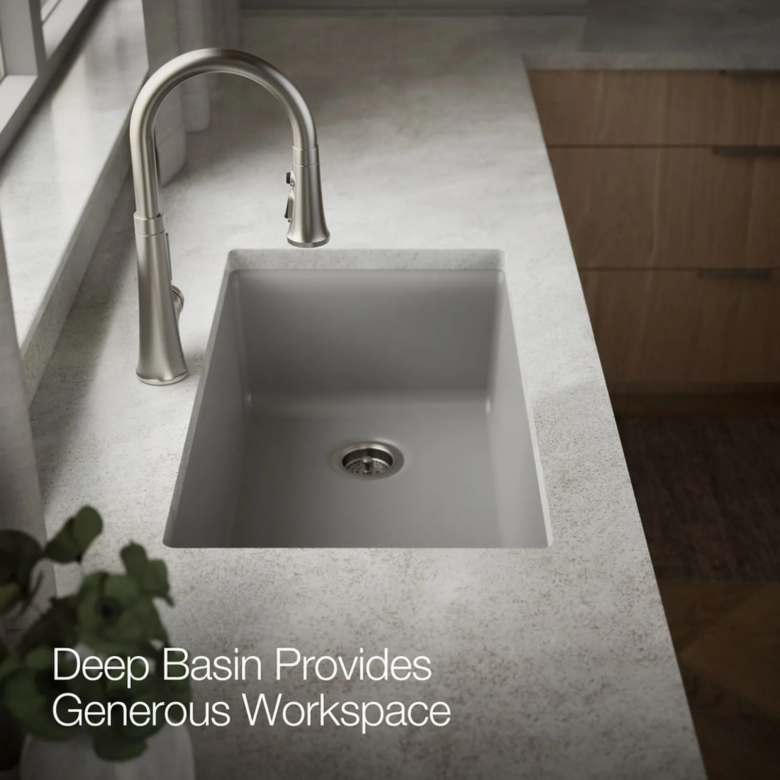 33" top-/undermount single-bowl kitchen sink^Kohler Sale