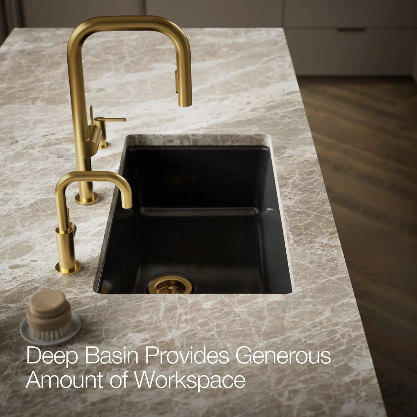 33" top-/undermount single-bowl kitchen sink^Kohler Best
