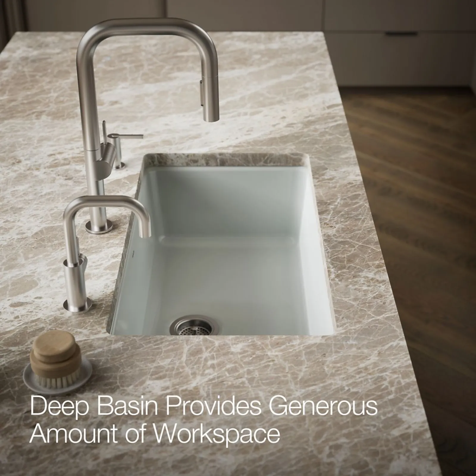 33" top-/undermount single-bowl kitchen sink^Kohler Best