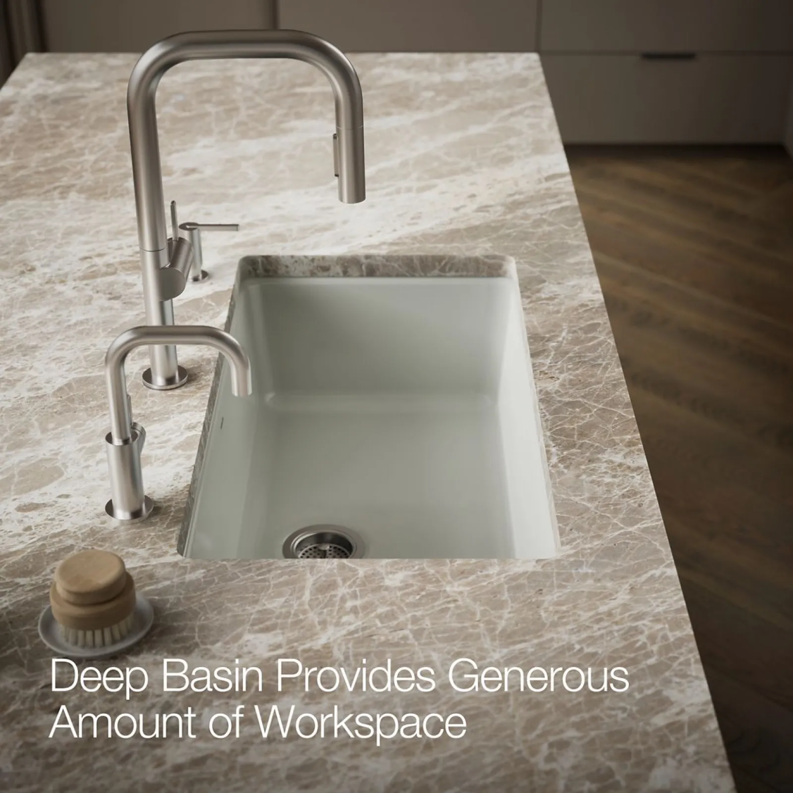 33" top-/undermount single-bowl kitchen sink^Kohler Best