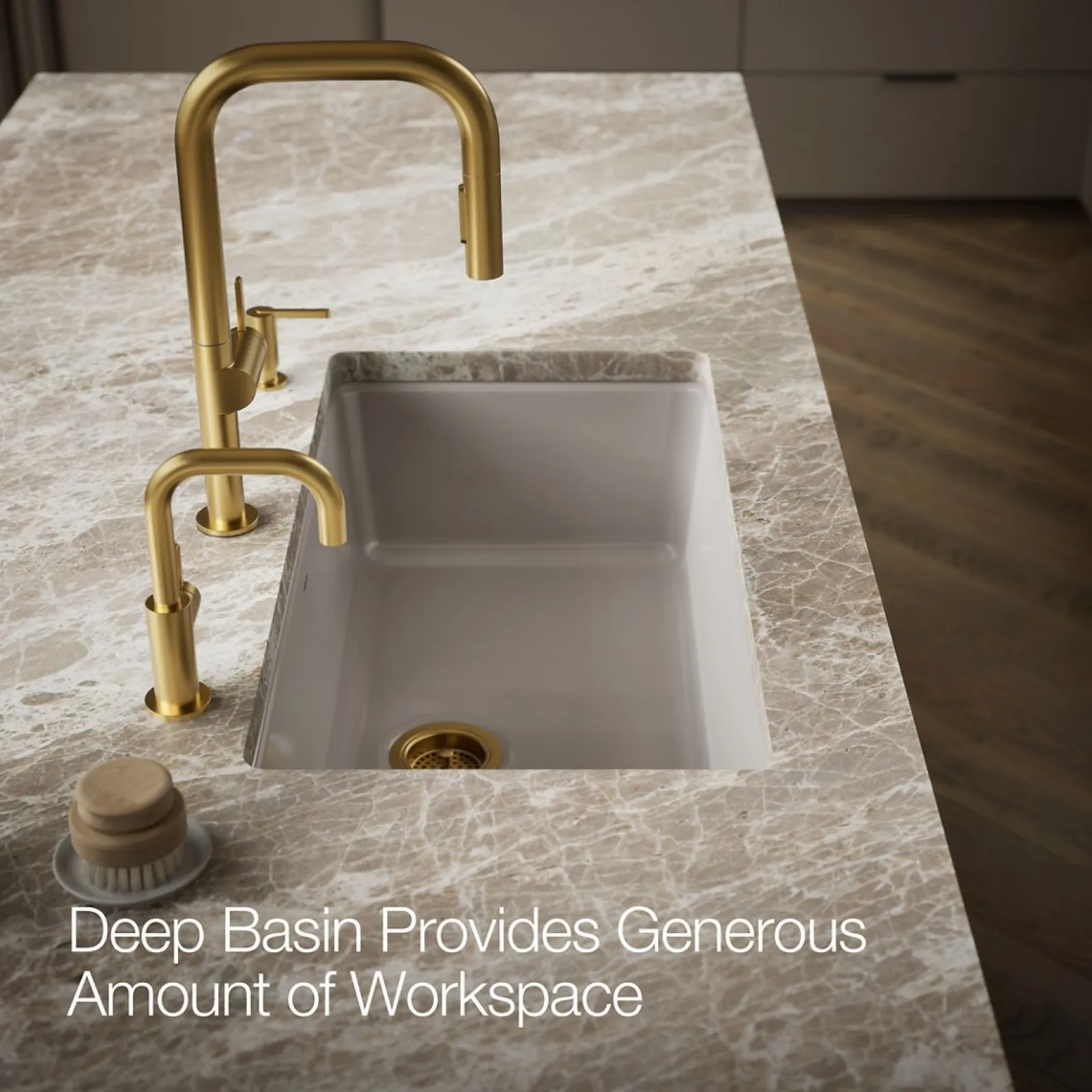 33" top-/undermount single-bowl kitchen sink^Kohler Best