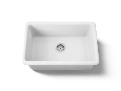 27" top-/undermount single-bowl kitchen sink^Kohler New
