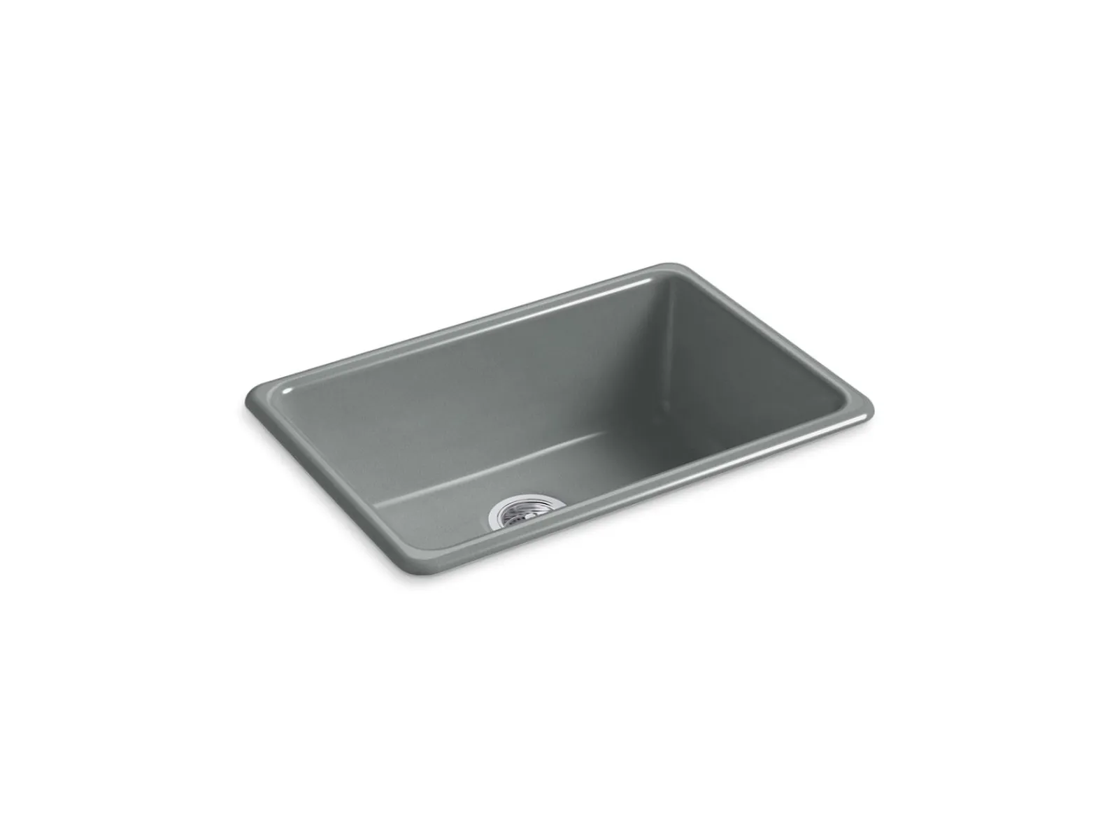 27" top-/undermount single-bowl kitchen sink^Kohler New