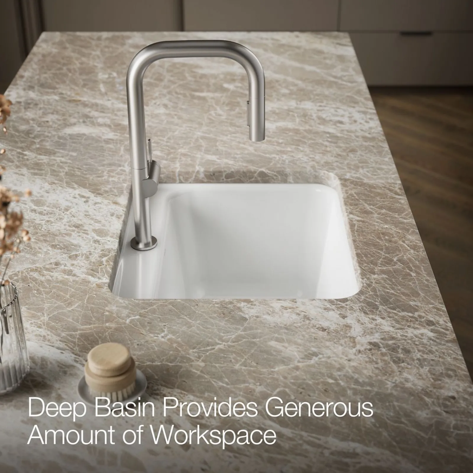 25" top-/undermount single-bowl utility sink^Kohler