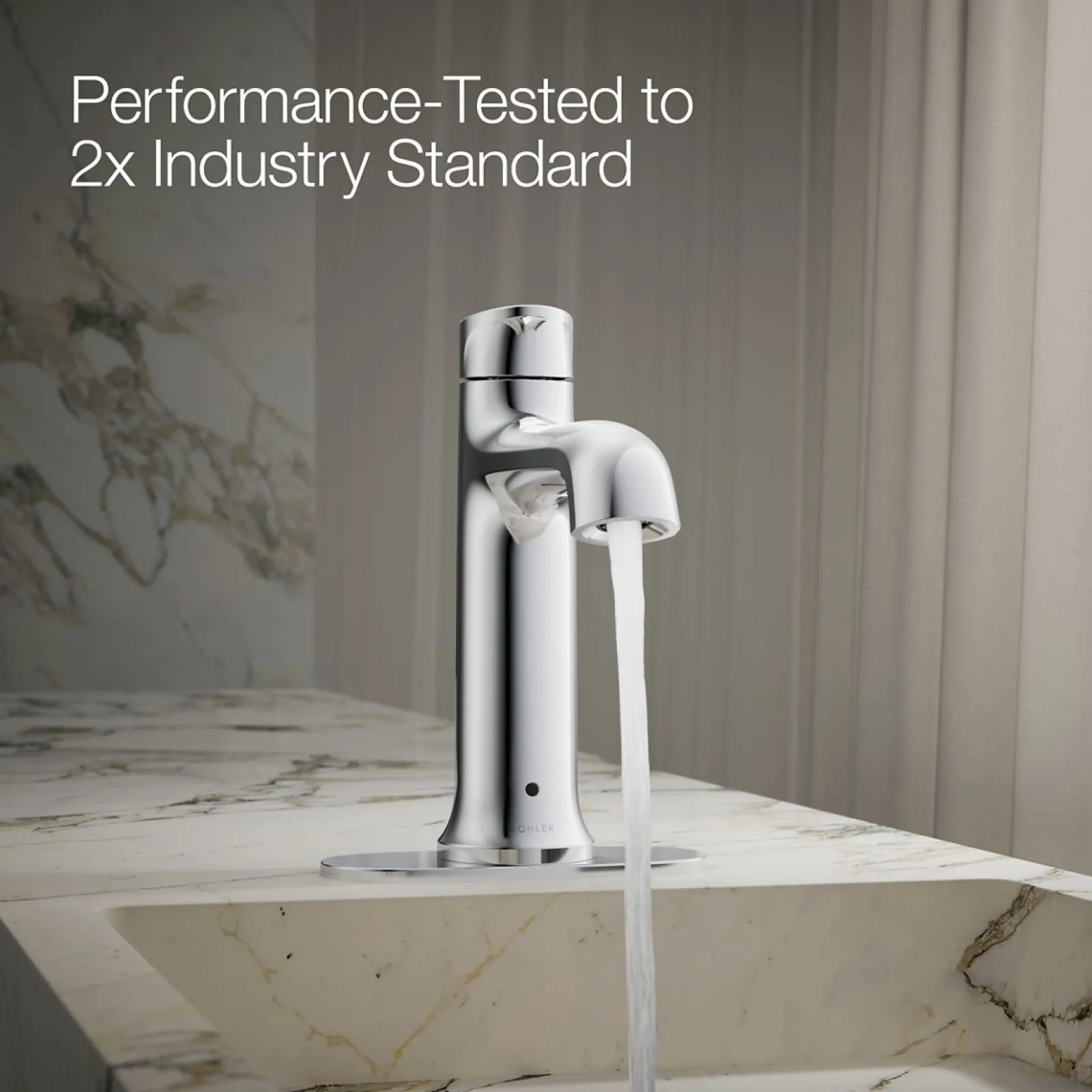 Touchless bathroom sink faucet, 1.2 gpm^Kohler Clearance