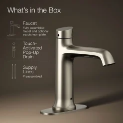 Touchless bathroom sink faucet, 1.2 gpm^Kohler Clearance