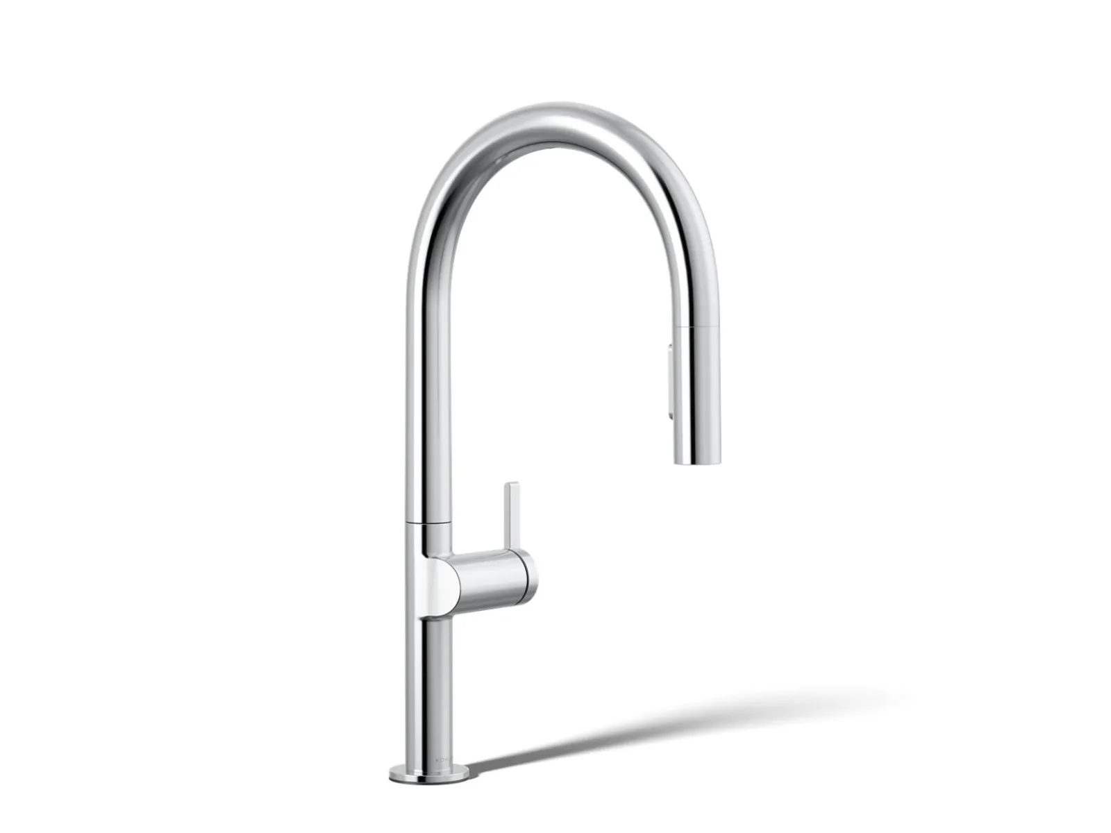 Touchless pull-down kitchen sink faucet with two-function sprayhead^Kohler New