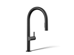 Touchless pull-down kitchen sink faucet with two-function sprayhead^Kohler New