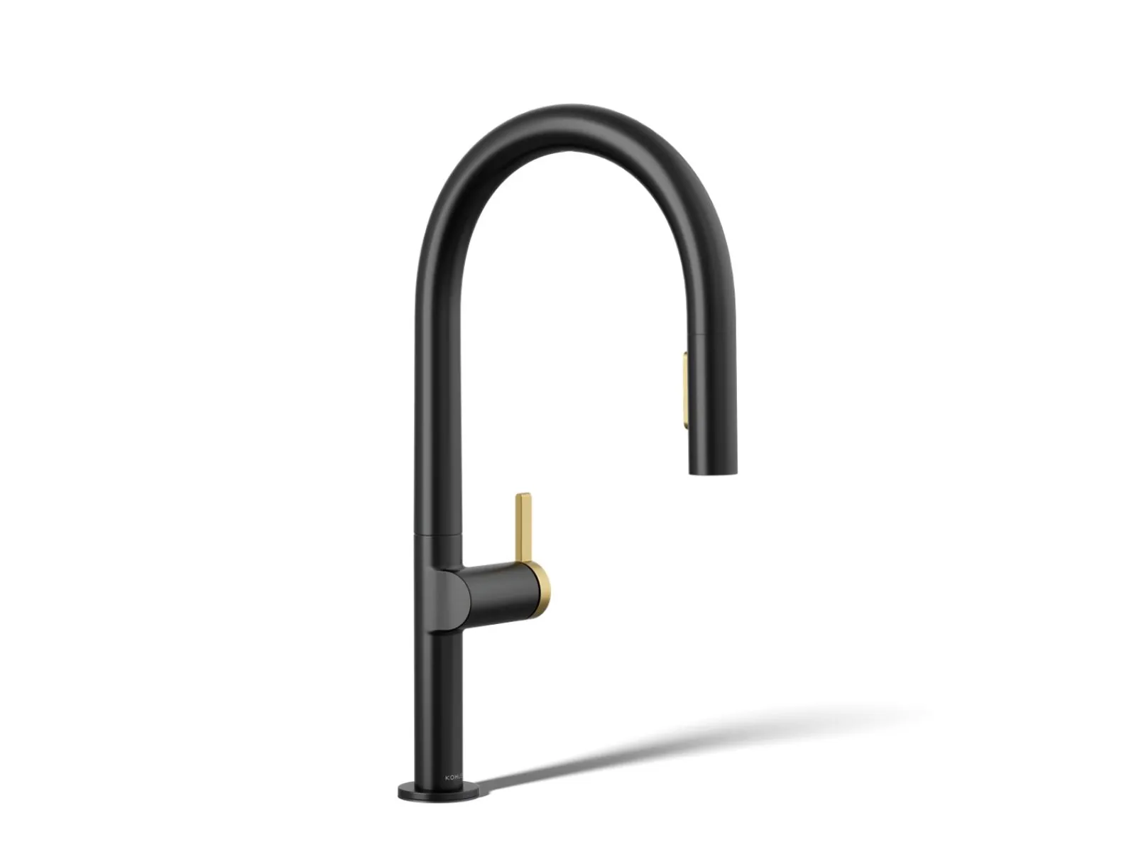 Touchless pull-down kitchen sink faucet with two-function sprayhead^Kohler New
