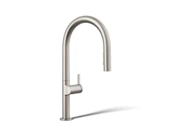 Touchless pull-down kitchen sink faucet with two-function sprayhead^Kohler New