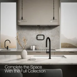 Touchless pull-down kitchen sink faucet with two-function sprayhead^Kohler New